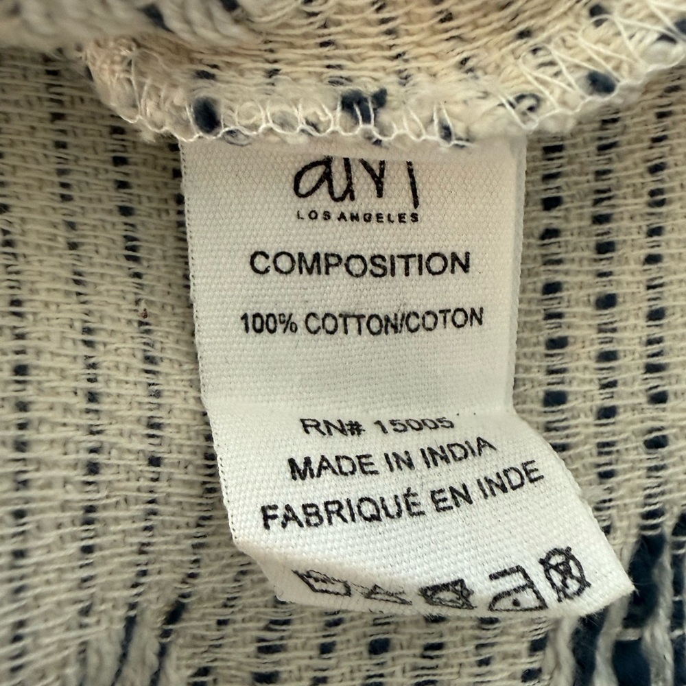 Anthropologie DRA Los Angeles Off-Shoulder Textured Summer Dress. - Picture 7 of 7